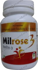 MILROSE 3 BOTTLE OF 20 CAPSULES