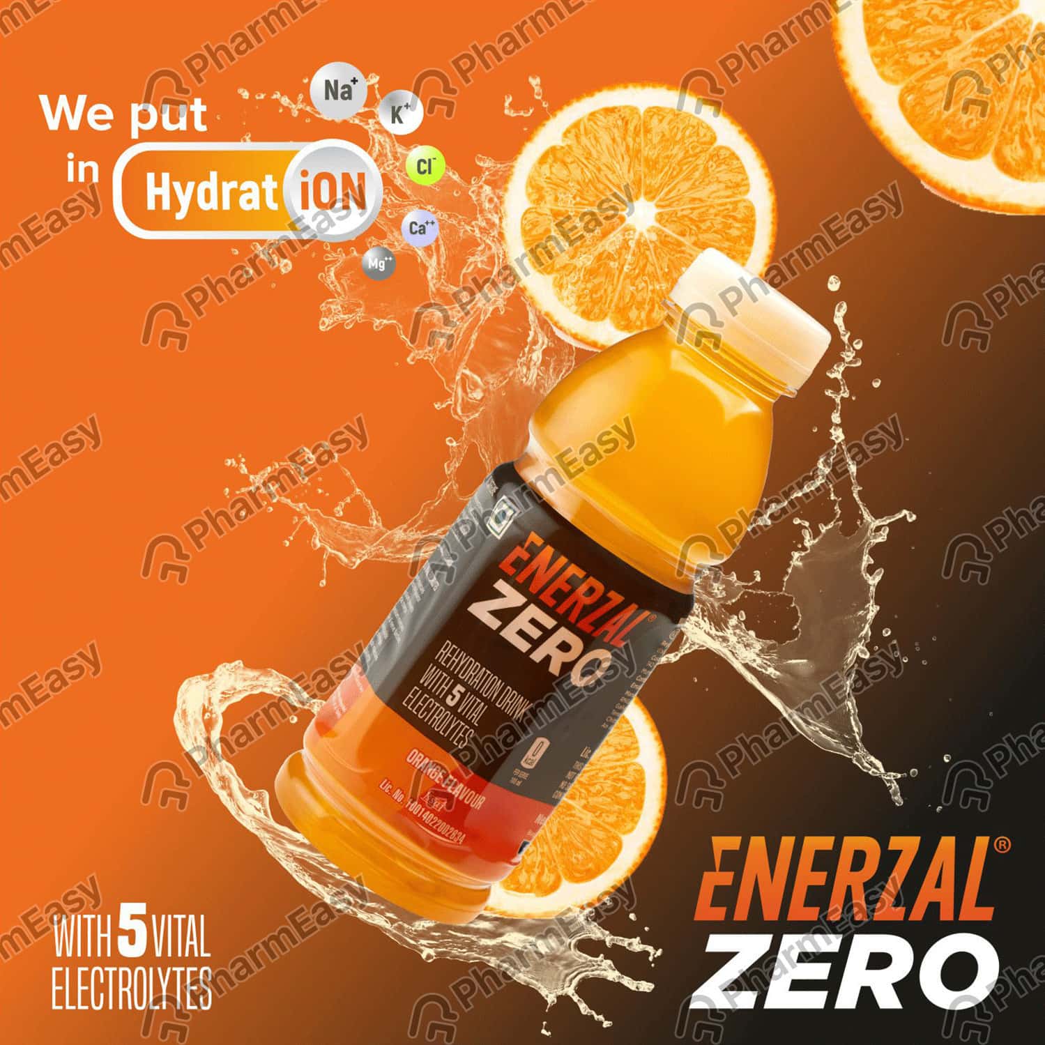 Enerzal Zero Orange Flavour Bottle Of 400ml Liquid Uses, Side Effects
