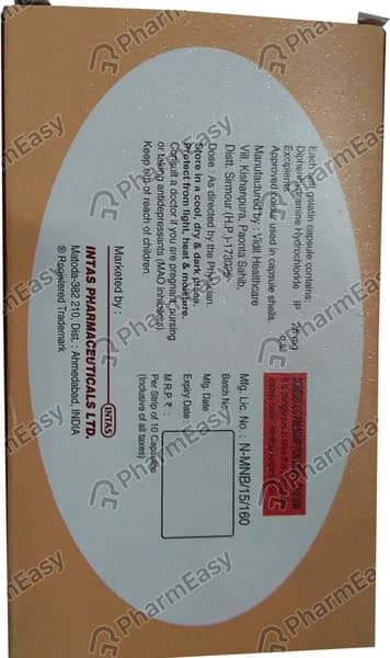 Kuffdryl D Strip Of 10 Capsules