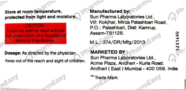 Sitared 50mg Strip Of 7 Tablets