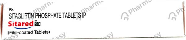 Sitared 50mg Strip Of 7 Tablets