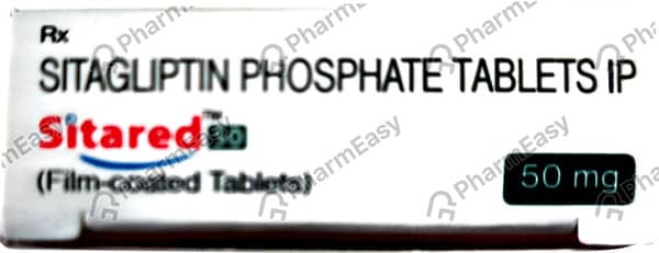 Sitared 50mg Strip Of 7 Tablets