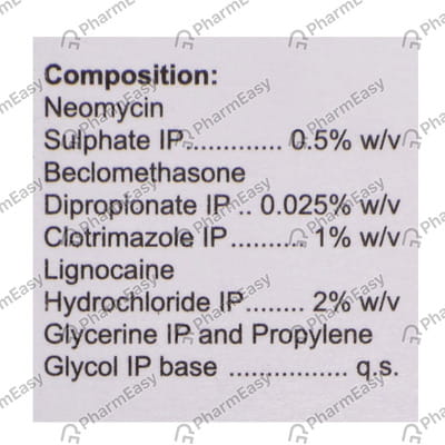 Otiflox Neu Bottle Of 5ml Ear Drops