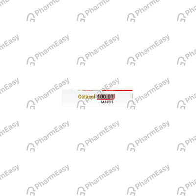 Cefacel 100mg Dt Strip Of 10 Tablets