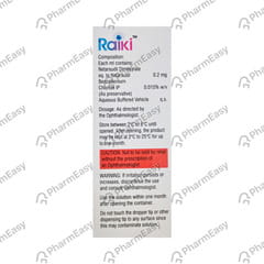 RAIKI BOTTLE OF 3ML EYE DROPS