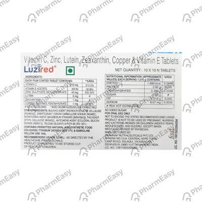 Luzired Strip Of 10 Tablets