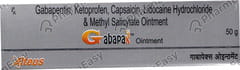 GABAPAX TUBE OF 50GM OINTMENT