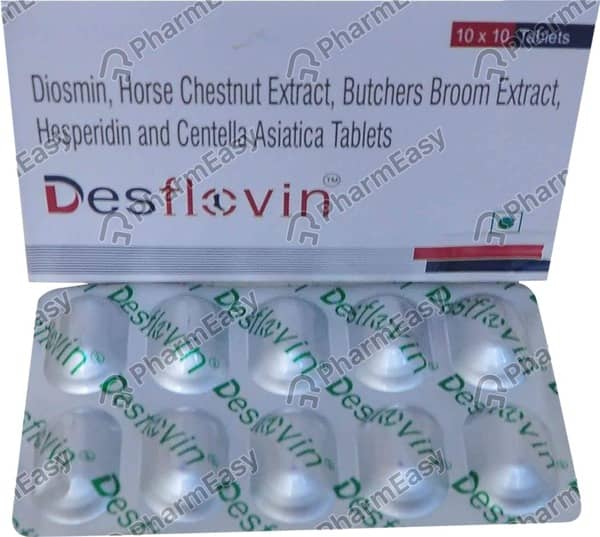 Desflovin Strip Of 10 Tablets