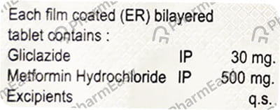 Loyzide M 30mg Xr Strip Of 15 Tablets