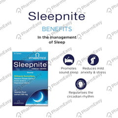 SLEEPNITE VALERIAN STRIP OF 30 TABLETS