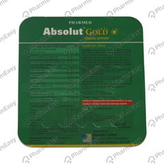 ABSOLUT GOLD STRIP OF 10 CAPSULES