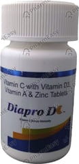 DIAPRO DC BOTTLE OF 30 TABLETS