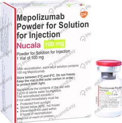 NUCALA 100MG DRY VIAL OF 1 POWDER FOR INJECTION