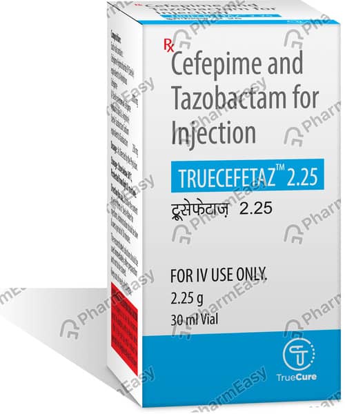 Truecefetaz 2.25gm Dry Vial Of 1 Powder For Injection