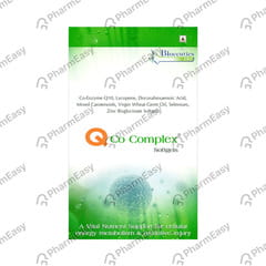 QCO COMPLEX STRIP OF 10 SOFTGEL CAPSULES