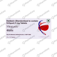 MIRAPAUSE 5MG STRIP OF 10 TABLETS