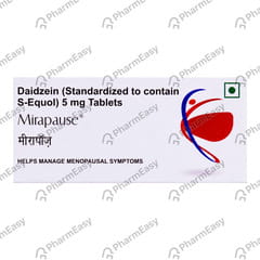 MIRAPAUSE 5MG STRIP OF 10 TABLETS