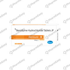 Benisure 8mg Strip Of 10 Tablets