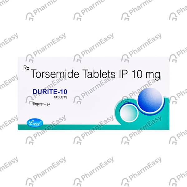 Durite 10mg Strip Of 10 Tablets