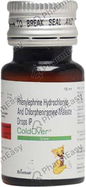 Coldover Orange Flavour Drops 15ml