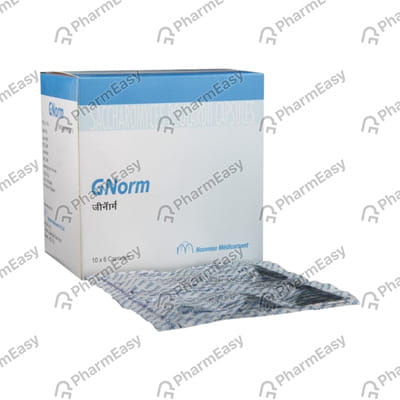Gnorm 50mg Strip Of 10 Capsules