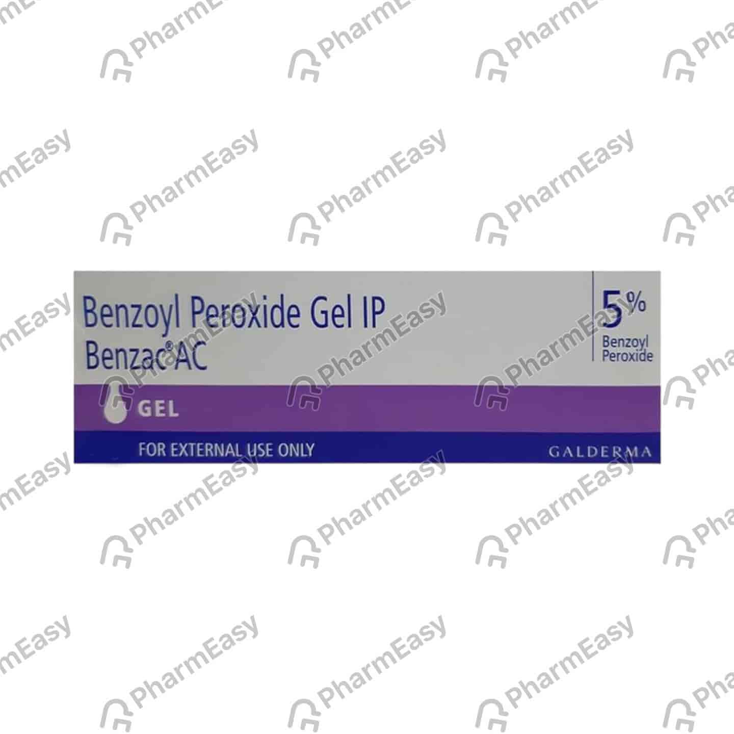 Benzac Ac 5% Tube Of 15gm Gel