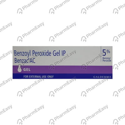 Benzac Ac 5% Tube Of 15gm Gel