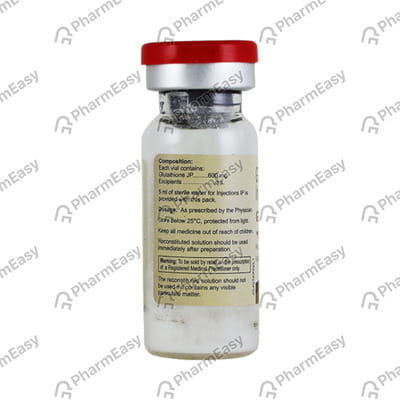 Glutone 600mg Dry Vial Of 1 Powder For Injection