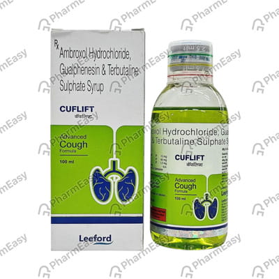 Cuflift Bottle Of 100ml Syrup