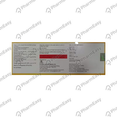 Denuril 60mg Pre Filled Syringe Of 1ml Injection