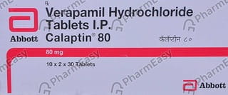 Calaptin 80mg Tablet 30'S