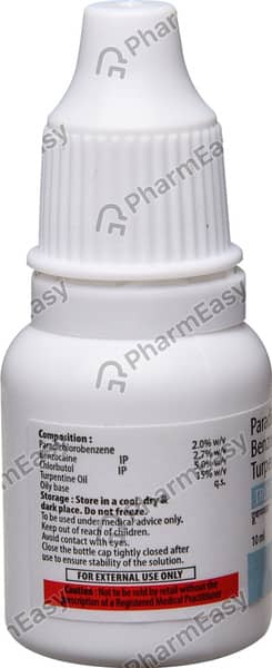 Truebyxa Bottle Of 10ml Ear Drops