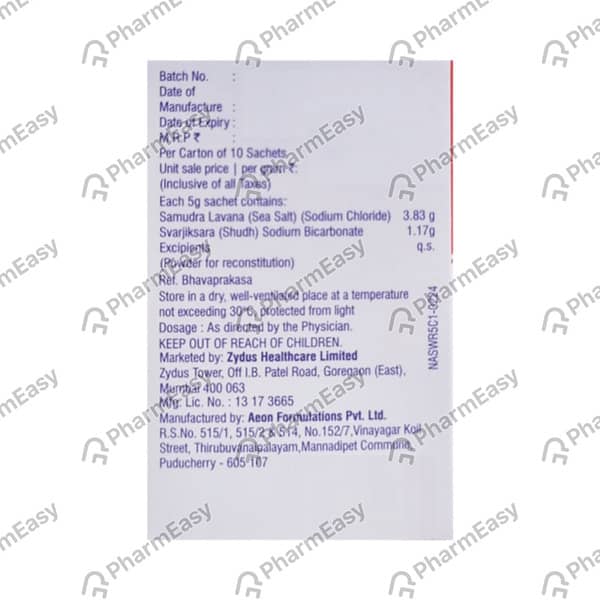 Nasoclear Sachet Of 5Gm Nasal Wash