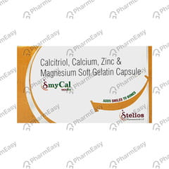 SMYCAL STRIP OF 10 CAPSULES