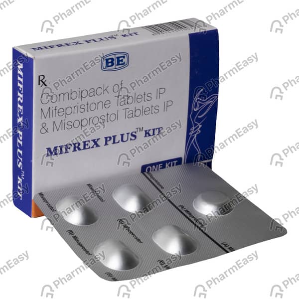 Mifrex Plus Strip Of 5 Combikit Tablets