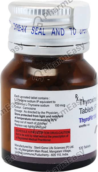 Thyrofit 150Mcg Bottle Of 120 Tablets