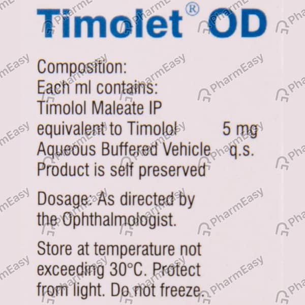 Timolet Od Eye Drop 10 Ml