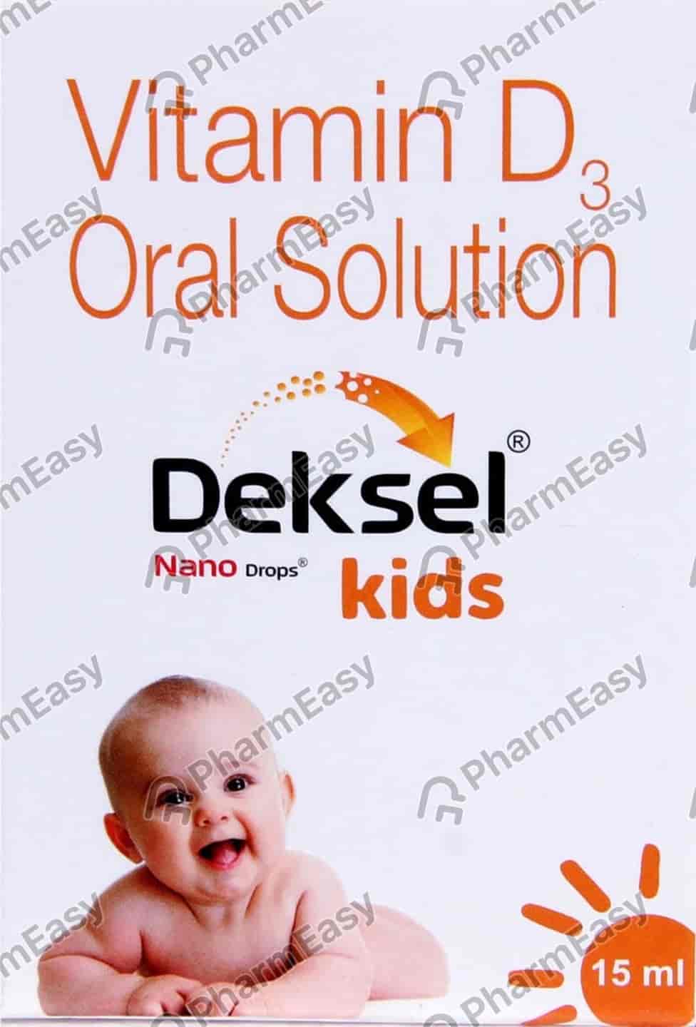 Deksel Kids Bottle Of 15ml Nano Drops
