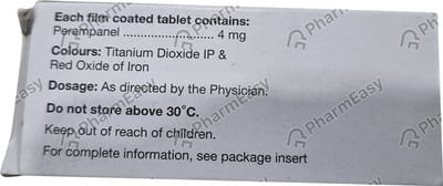 Perepsy 4mg Strip Of 7 Tablets