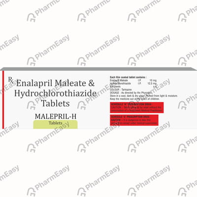 Malepril H Strip Of 10 Tablets