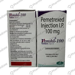 PEMSHIL 100MG DRY VIAL OF 1 POWDER FOR INJECTION