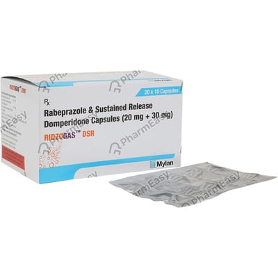 Ridzogas Sr D Strip Of 10 Capsules