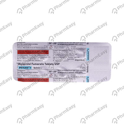Bisolaid 5mg Strip Of 10 Tablets