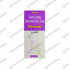 Hynasal Bottle Of 20ml Nasal Drop/spray