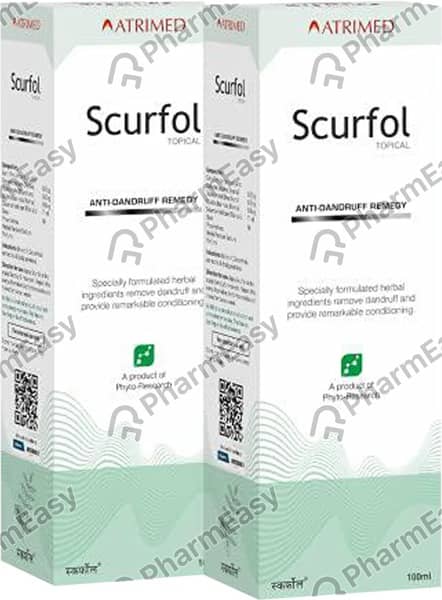 Scurfol Anti Dandruff Shampoo 100 Ml