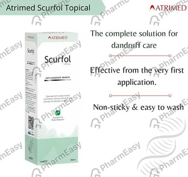Scurfol Anti Dandruff Shampoo 100 Ml