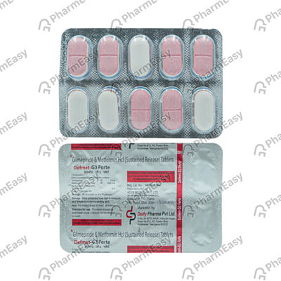 Defmet G Forte 3 Strip Of 10 Tablets