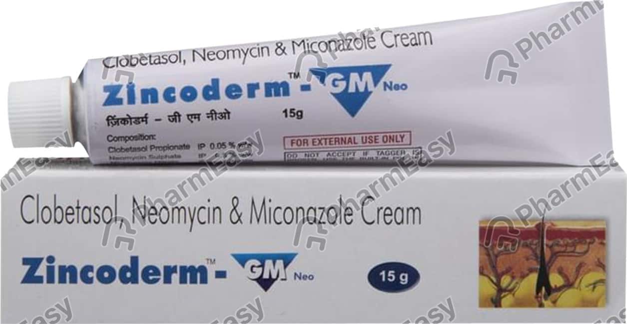Zincoderm Gm Neo Cream 15gm Uses, Side Effects, Price & Dosage PharmEasy