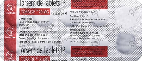 Toraide 20Mg Strip Of 10 Tablets