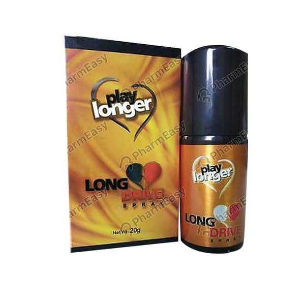 Long Drive Play Longer Bottle Of 20gm Spray